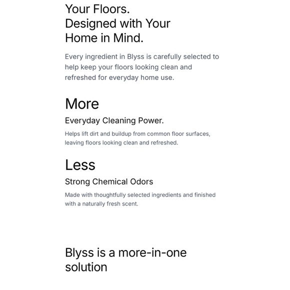 Blyss Brazilian Waves Mop Soap Concentrate - White - Picture 5 of 5